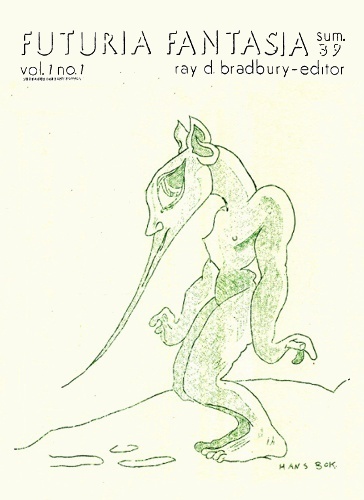 Futuria Fantasia, Summer 1939 cover