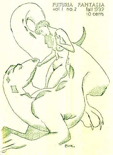 Futuria Fantasia, Fall 1939 cover