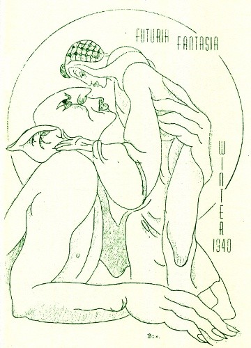 Futuria Fantasia, Winter 1940 cover