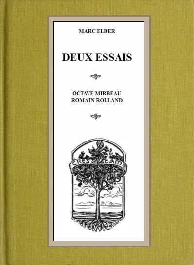 Deux essais: Octave Mirbeau, Romain Rolland cover
