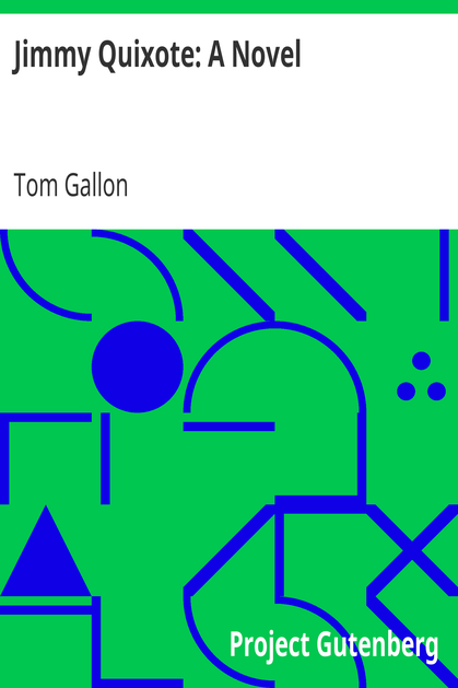 Jimmy Quixote: A Novel cover