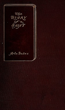 The Diary of a Saint cover