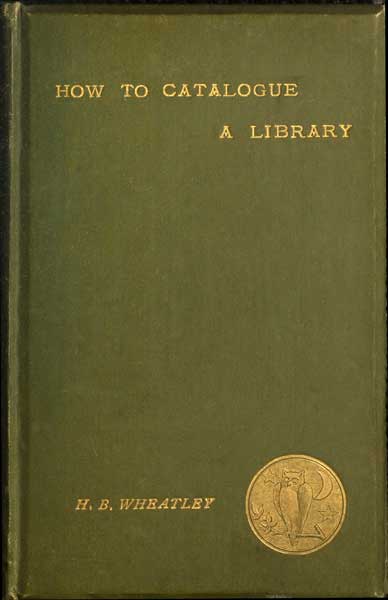 How to Catalogue a Library cover