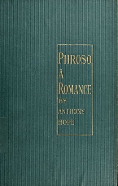Phroso: A Romance cover
