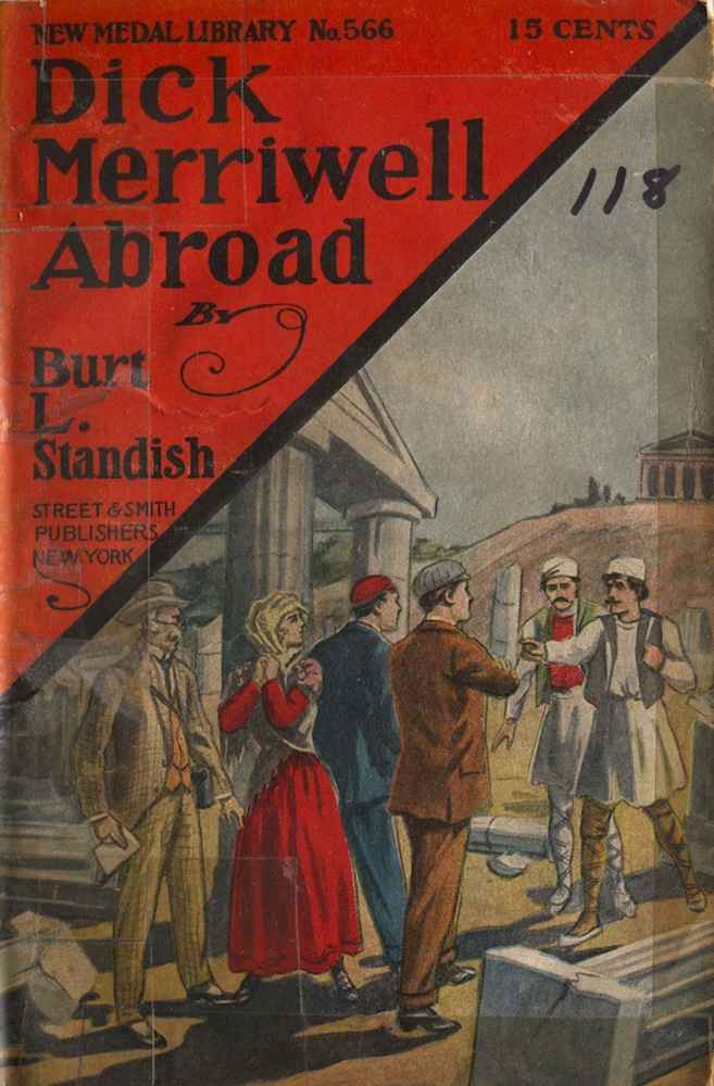 Dick Merriwell Abroad; Or, The Ban of the Terrible Ten cover