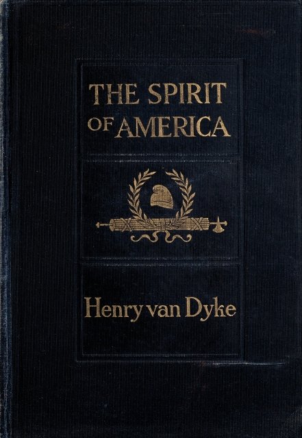 The Spirit of America cover