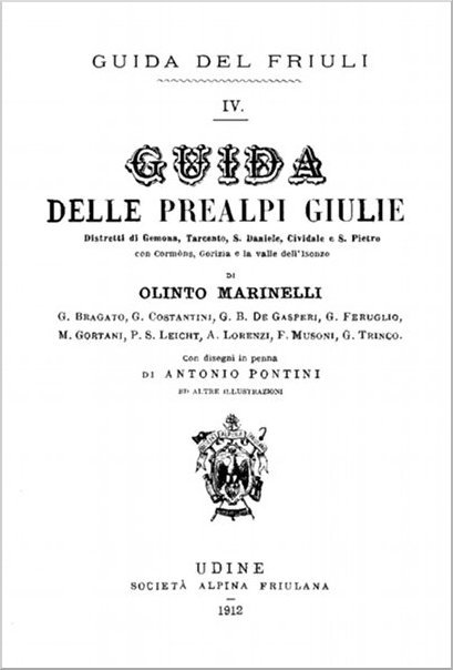 Guida delle Prealpi Giulie / Distretti di Gemona, Tarcento, S. Daniele, Cividale e S. Pietro cover