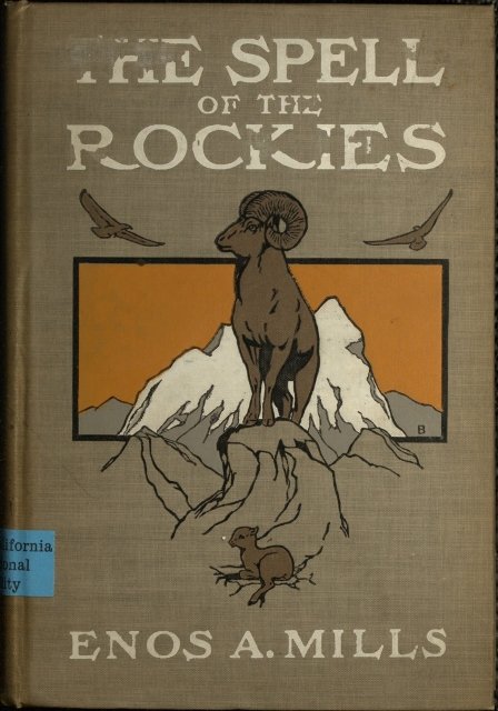 The Spell of the Rockies cover