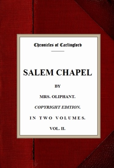 Salem Chapel, v. 2/2 cover