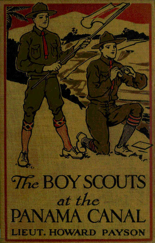 The Boy Scouts at the Panama Canal cover