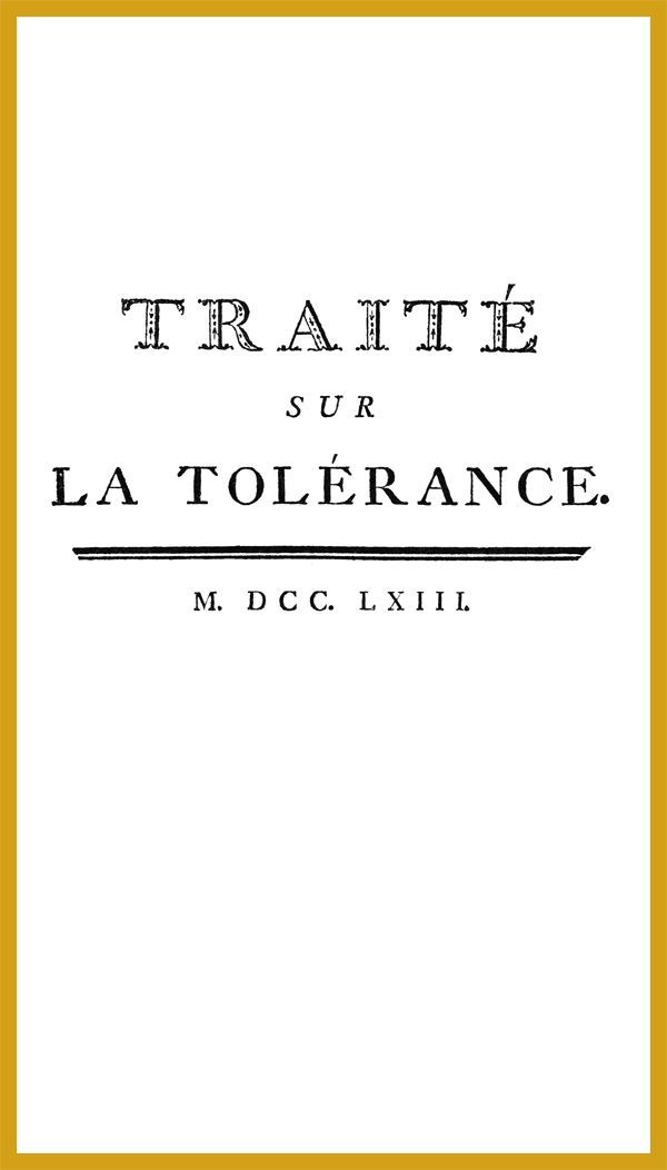 Traité sur la tolérance cover