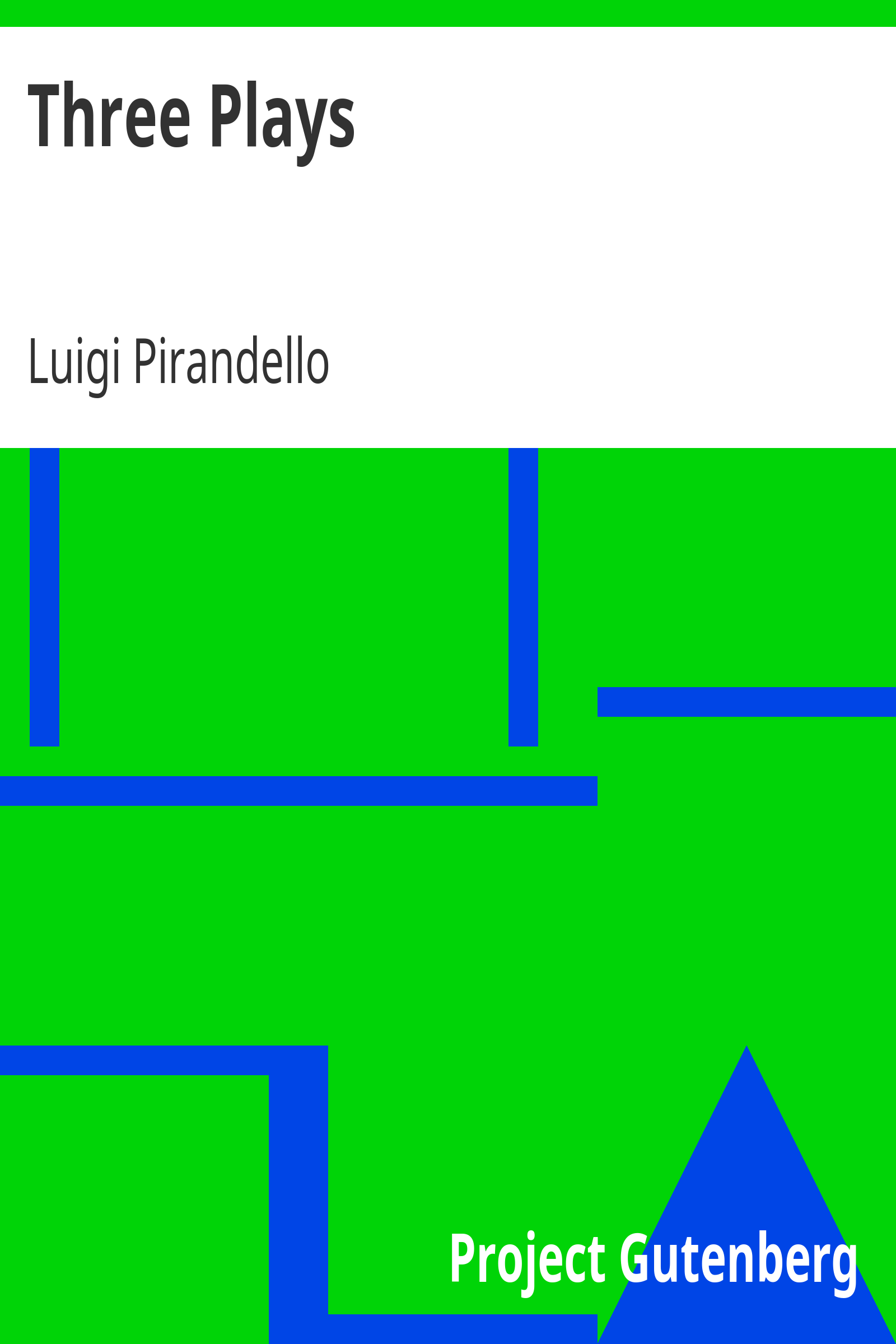 Three Plays cover