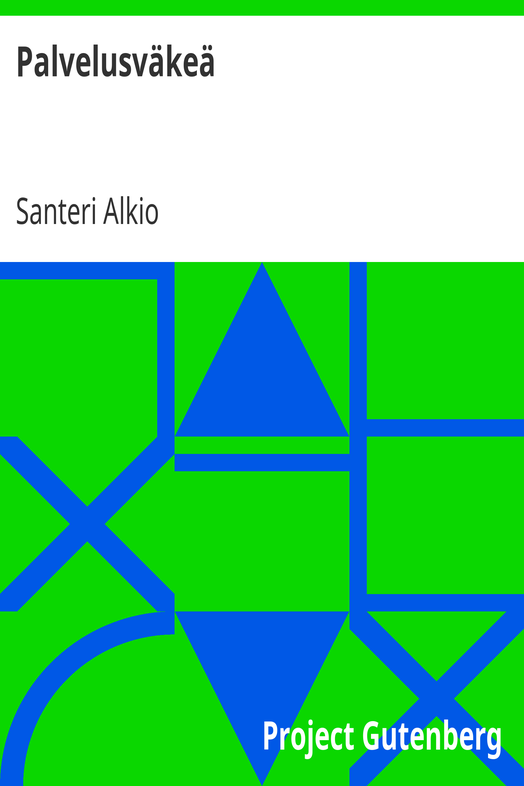 Palvelusväkeä cover