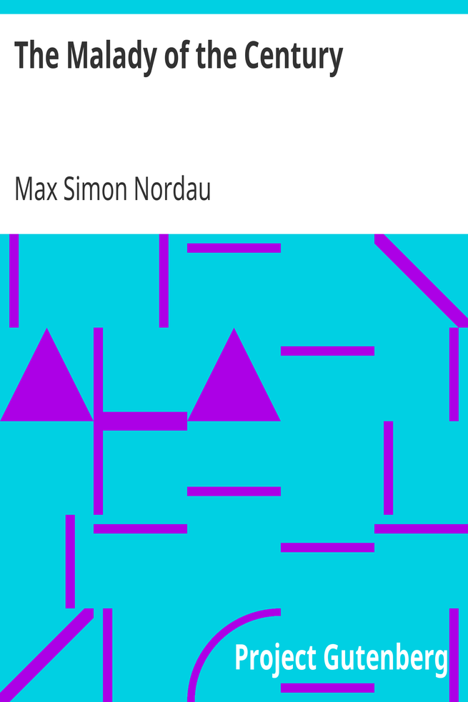 The Malady of the Century cover