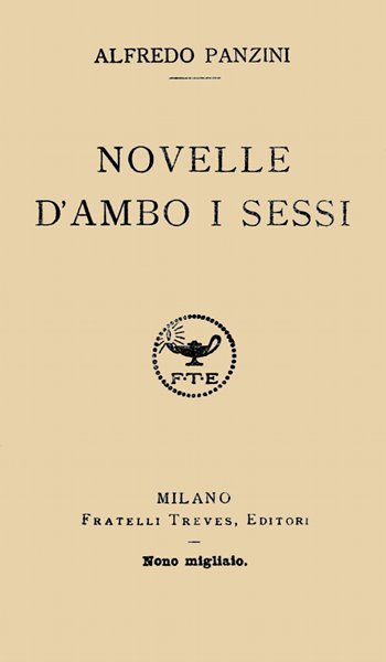 Novelle d'ambo i sessi cover