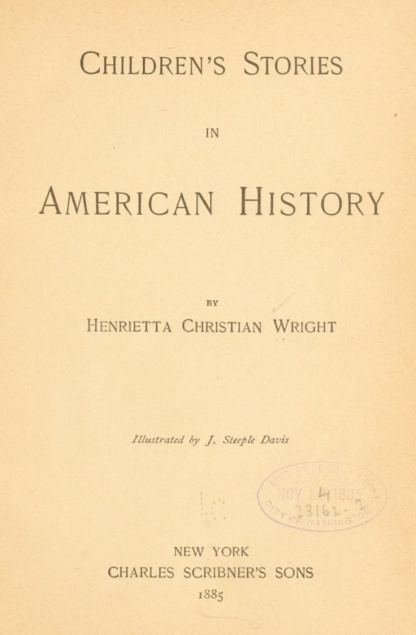 Children's Stories in American History cover