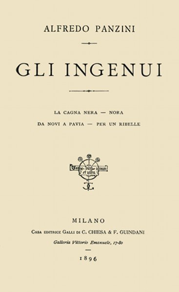 Gli ingenui cover