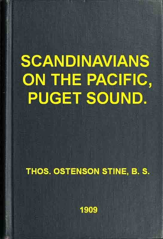 Scandinavians on the Pacific, Puget Sound cover
