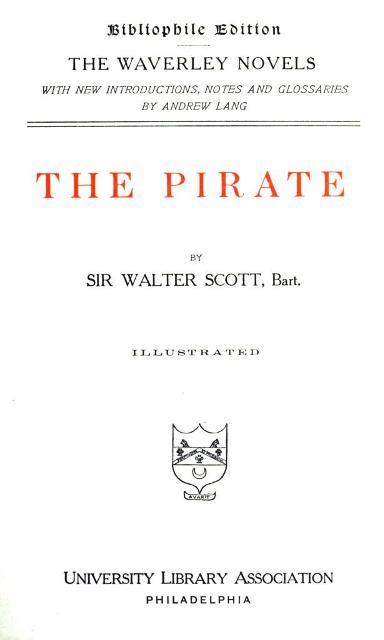 The Pirate / Andrew Lang Edition cover