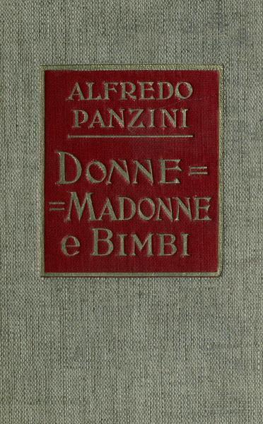 Donne, madonne e bimbi cover