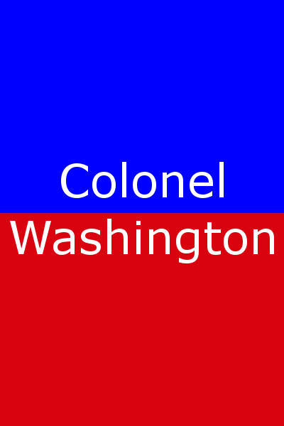 Colonel Washington cover