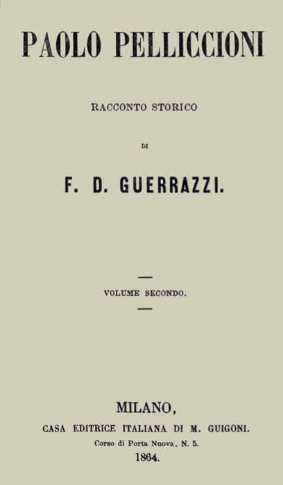 Paolo Pelliccioni, Volume 2 (of 2) cover