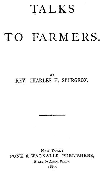 Talks to Farmers cover
