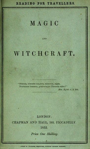 Magic and Witchcraft cover