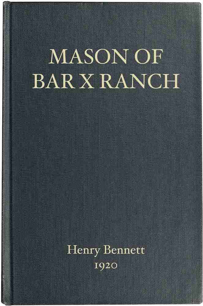 Mason of Bar X Ranch cover