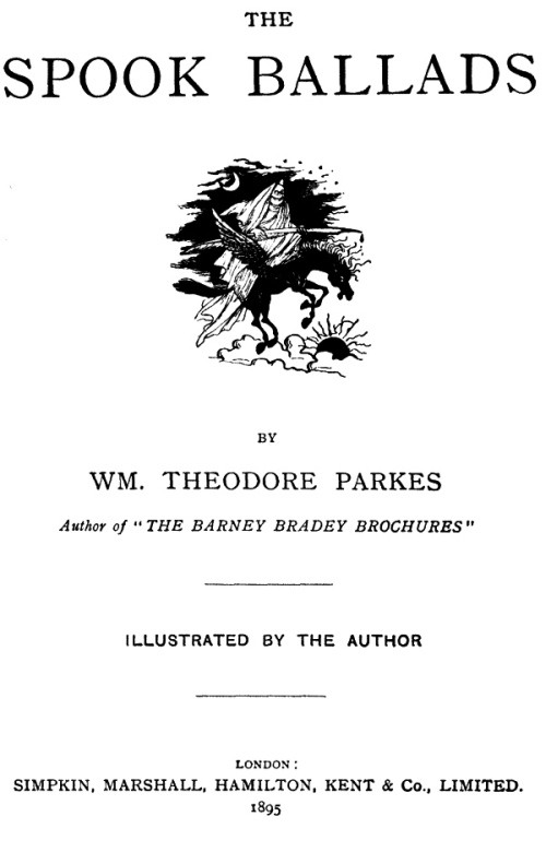 The Spook Ballads cover