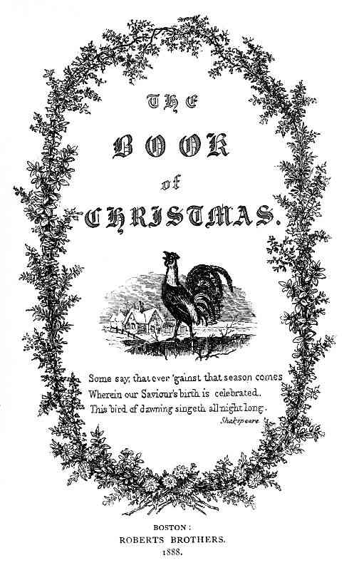 The book of Christmas cover