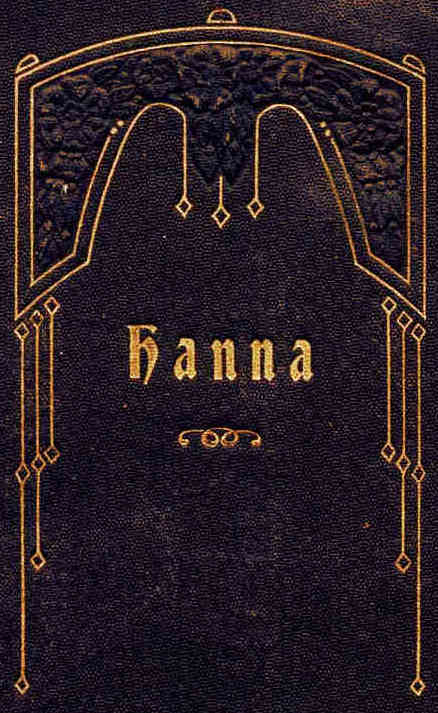 Hanna: Gebet- und Andachtsbuch für israelitische Frauen und Mädchen cover