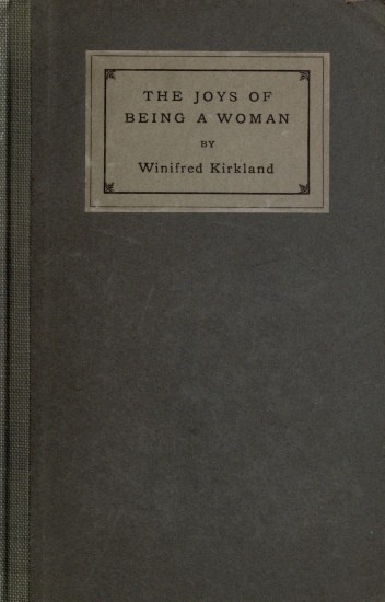 The Joys of Being a Woman, and Other Papers cover