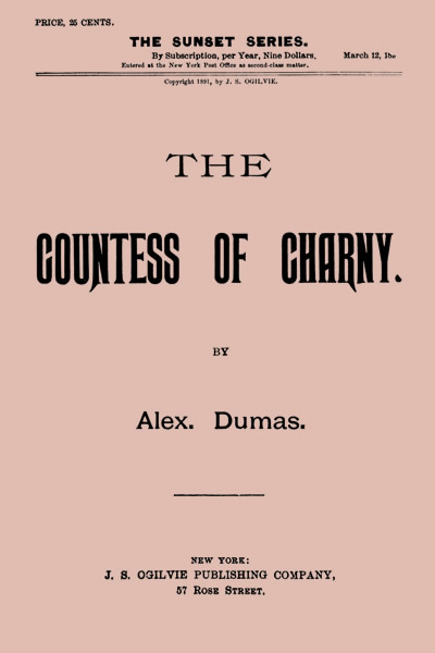 The Countess of Charny; or, The Execution of King Louis XVI cover