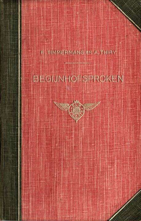 Begijnhof-sproken cover
