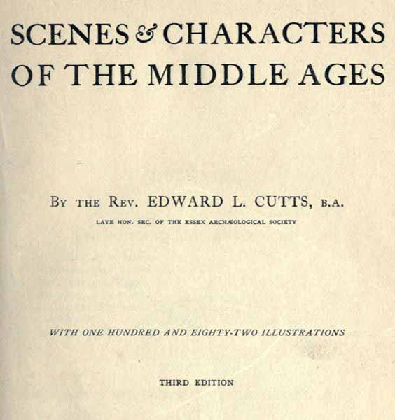 Scenes and Characters of the Middle Ages / Third Edition cover