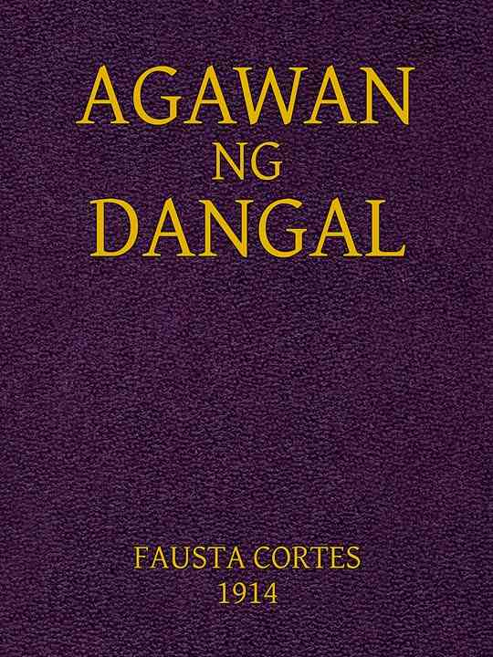 Agawan ng Dangal cover