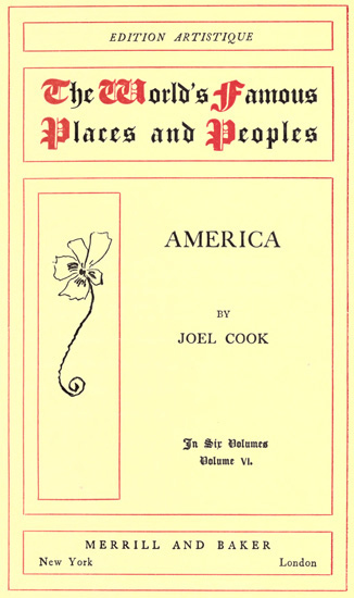 America, Volume 6 (of 6) cover
