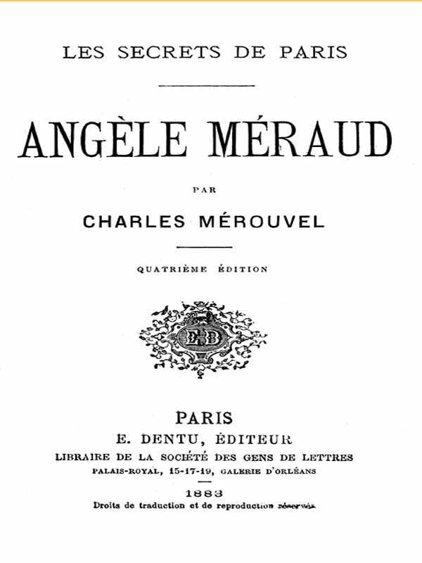 Angèle Méraud cover