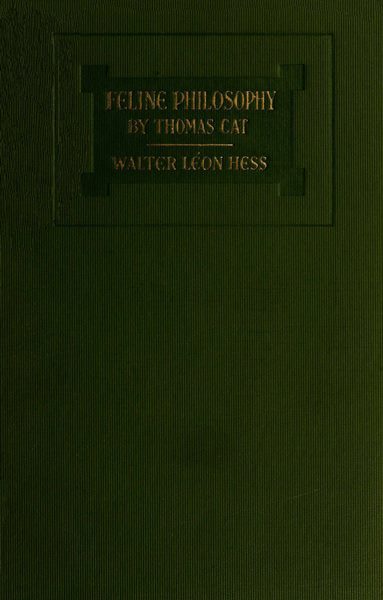 Feline Philosophy cover