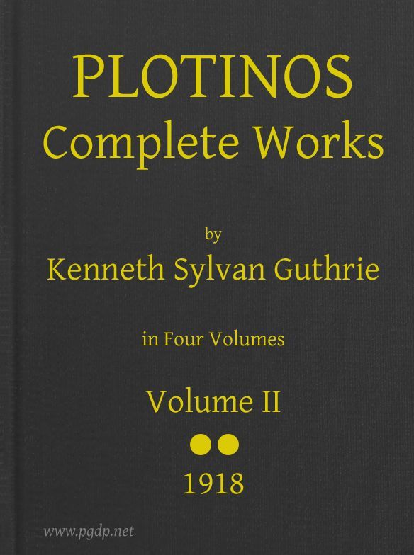 Plotinos: Complete Works, v. 2 / In Chronological Order, Grouped in Four Periods cover