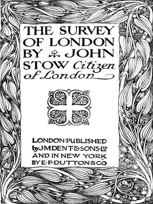 The Survey of London cover
