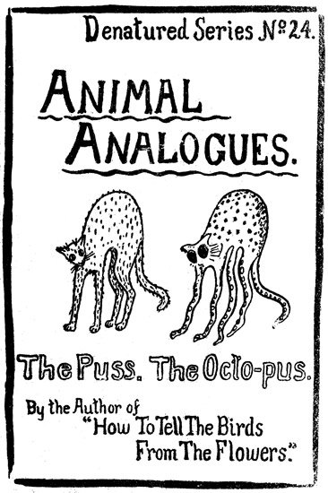Animal Analogues: Verses and Illustrations cover