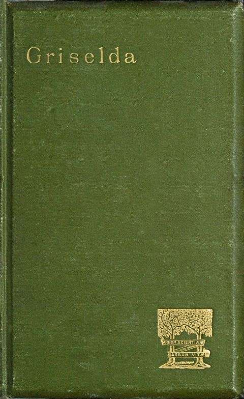 Griselda: a society novel in rhymed verse cover
