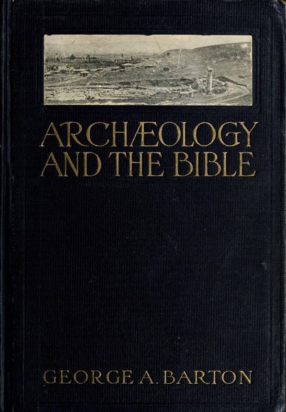 Archæology and the Bible cover
