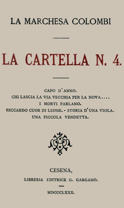 La cartella N. 4 cover