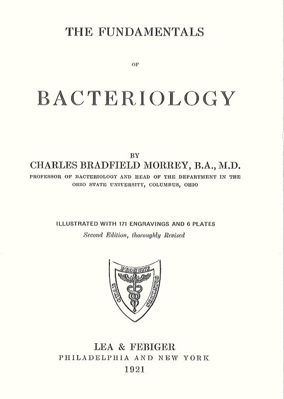 The Fundamentals of Bacteriology cover