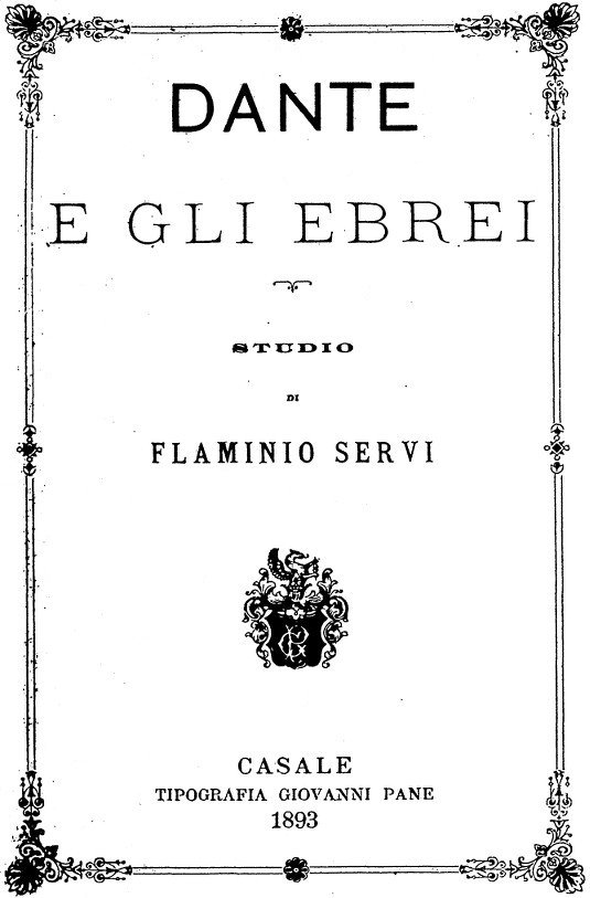 Dante e gli Ebrei: Studio cover