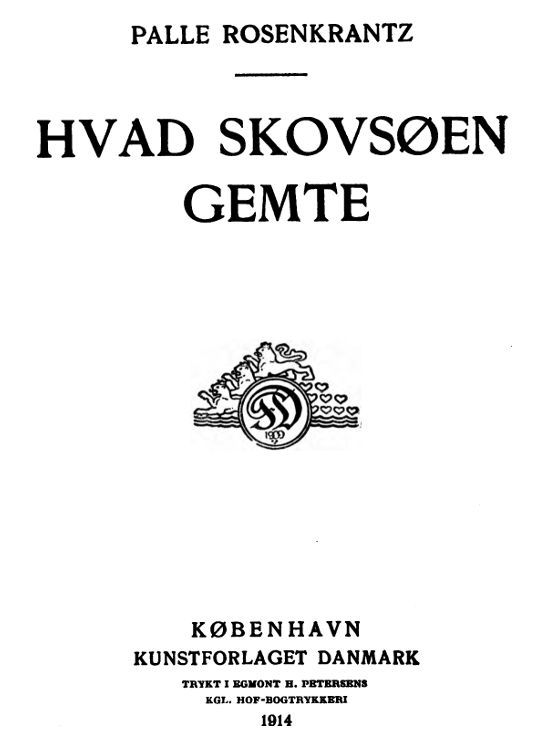 Hvad Skovsøen gemte cover