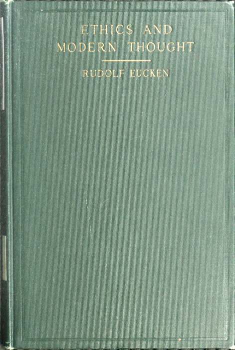 Ethics and Modern Thought: A Theory of Their Relations cover
